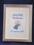 Haftowany Anioł - z dedykacją