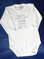 Body z Metryczką - długi rękaw