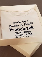 Body z Metryczką-krótki rękaw