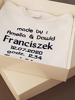 Body z Metryczką-krótki rękaw