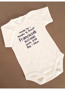Body z Metryczką-krótki rękaw