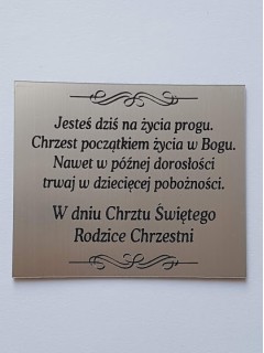 Grawer z dedykacją  C1