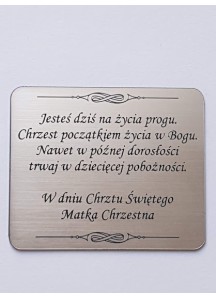 Grawer z dedykacją  C2