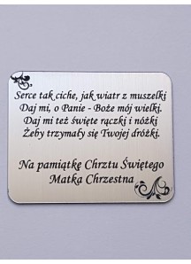 Grawer z dedykacją  C15