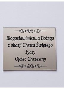 Grawer z dedykacją  C8