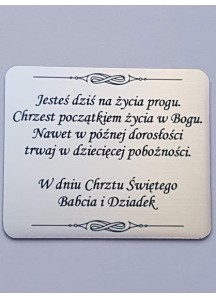 Grawer z dedykacją  C12