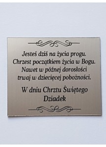 Grawer z dedykacją  C22