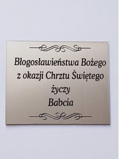 Grawer z dedykacją  C19