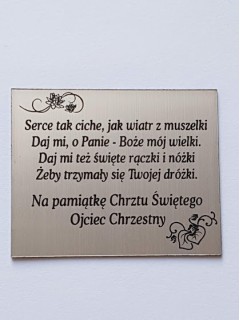 Grawer z dedykacją  C16