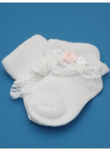 Skarpetki Milusie- białe