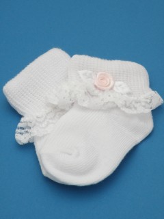 Skarpetki Milusie- białe