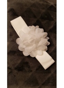 Opaska dziecięca z kwiatkiem, elastyczna 1 