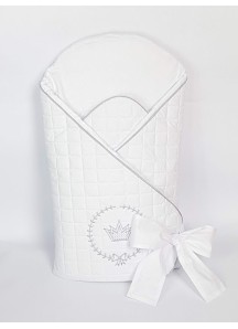 Rożek- Becik bawełniany z wkładką z kokosa