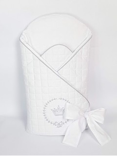 Rożek- Becik bawełniany z wkładką z kokosa