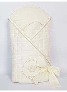 Rożek- Becik bawełniany z wkładką z kokosa