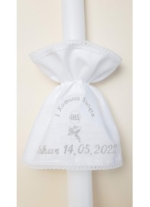 Okapnik na świecę z haftem imienia